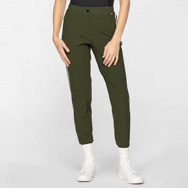 Women's Knitted Side Tape Jogger