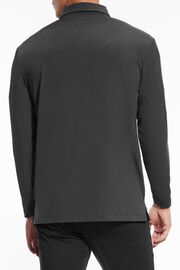 Long Sleeve Darkness Luxe Polo 