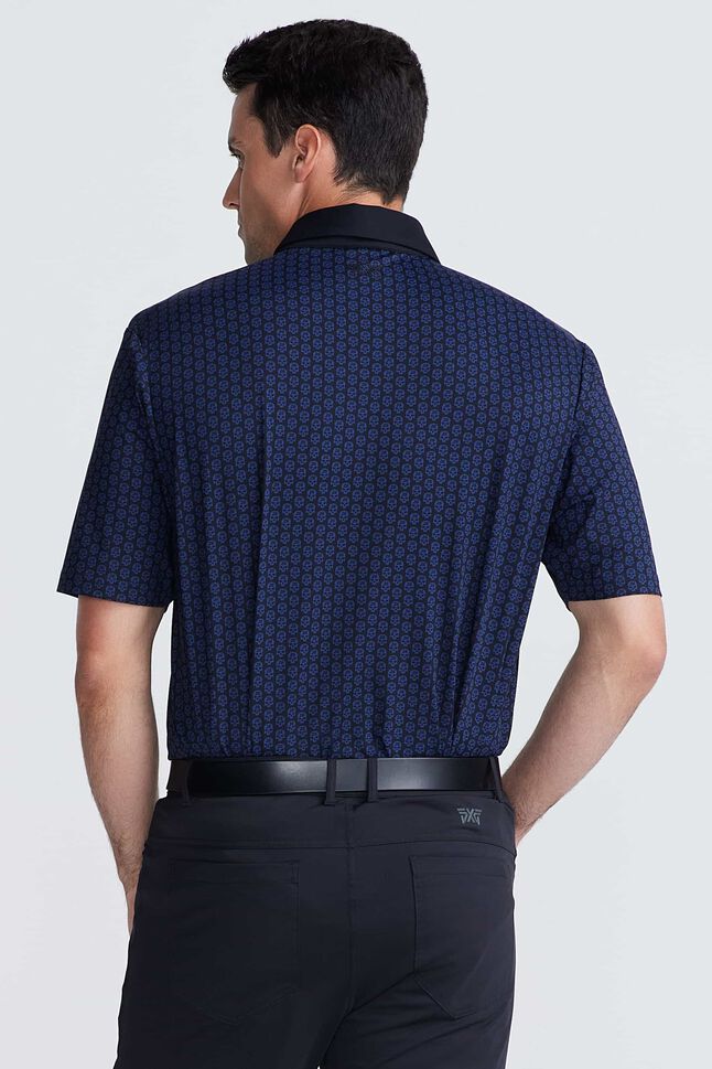 Men's Comfort Fit Archive Skull Print Polo