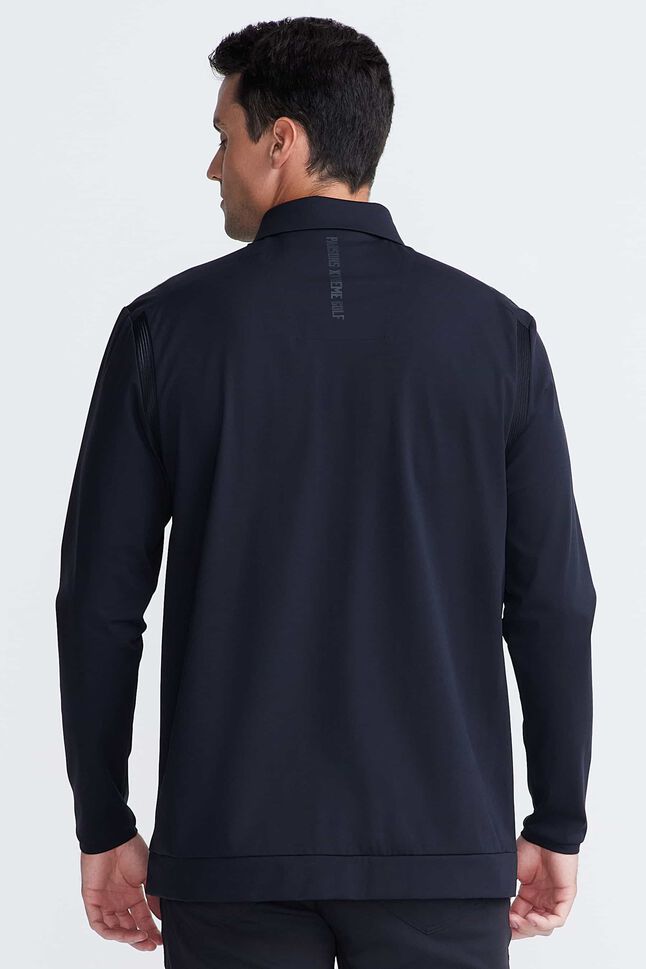 Men's Long Sleeve Performance Pocket Polo