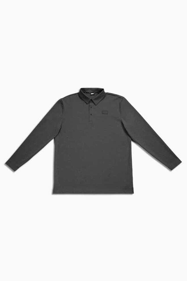 Long Sleeve Darkness Luxe Polo
